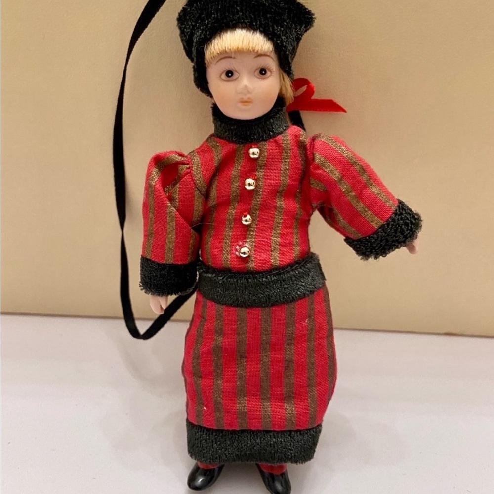 Vintage Danburry Mint-The Ladies of Fashion Dolls-Christmas Ornaments # 2
